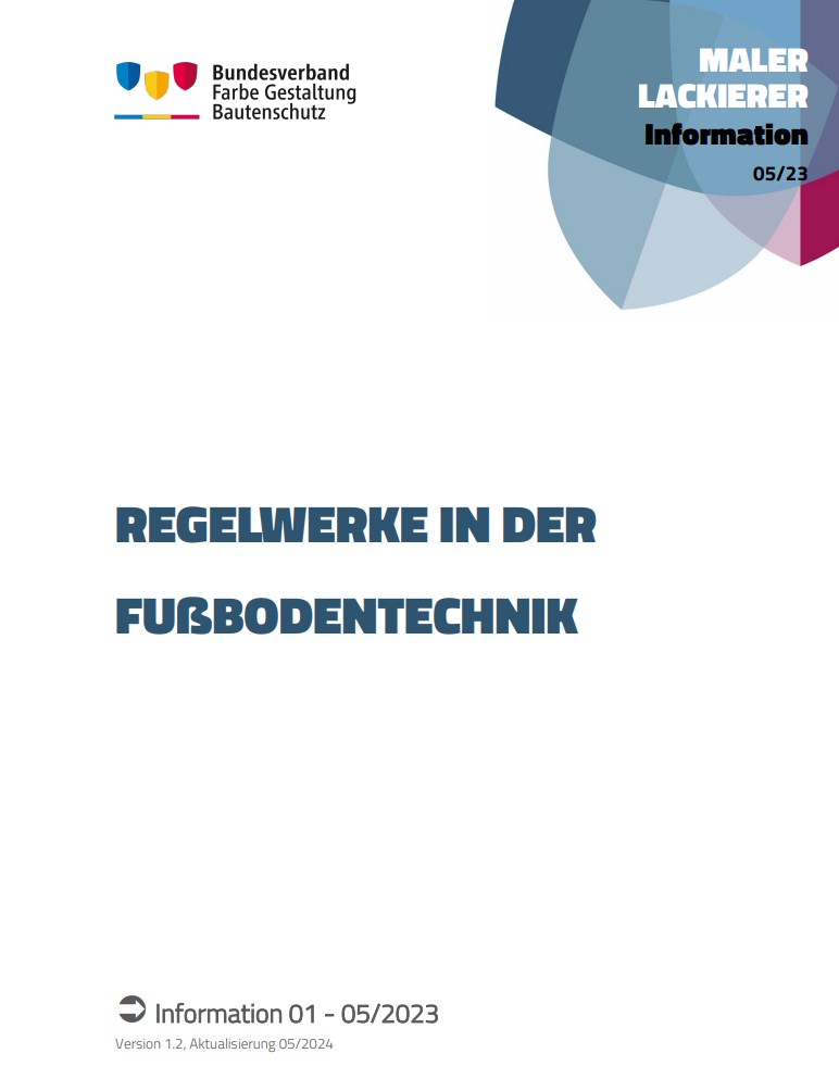 Regelwerke in der Fußbodentechnik Bild: BV-Farbe